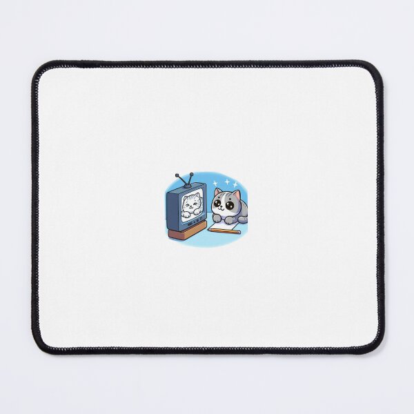 Item preview, A kitten is watching TV designed and sold by liugr-dl.