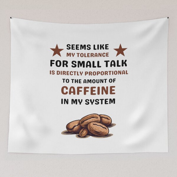 Item preview, Seems like i need my coffee to talk designed and sold by Gilpro Designs.