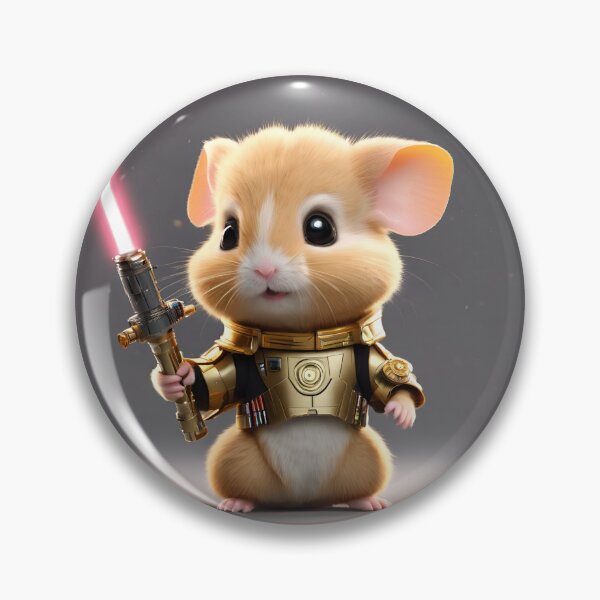 Item preview, Robot hamster is training to fight. designed and sold by BotunPeony.
