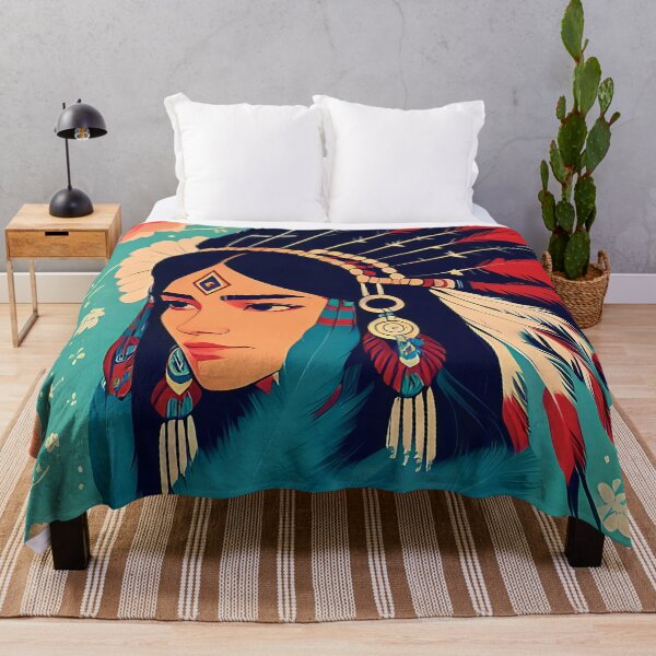 Item preview, Native Essence: Tribal Beauty in Spring designed and sold by FriskyLemur.