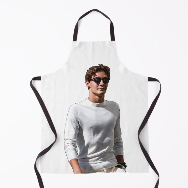 Item preview, George F1 Driver in White Tee designed and sold by FormulaGTee1.
