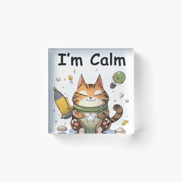 Item preview, Cat Calm designed and sold by Ryslissa.