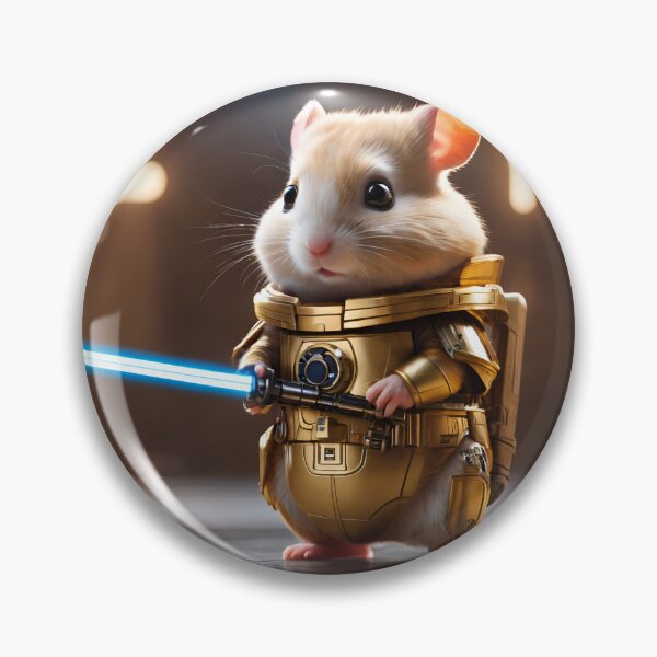 Item preview, Robot hamster is training to fight. designed and sold by BotunPeony.