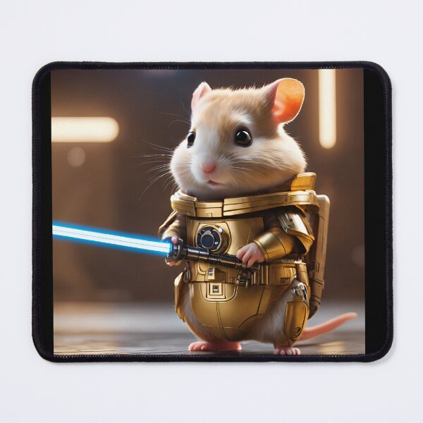 Item preview, Robot hamster is training to fight. designed and sold by BotunPeony.
