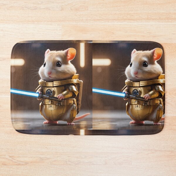 Item preview, Robot hamster is training to fight. designed and sold by BotunPeony.