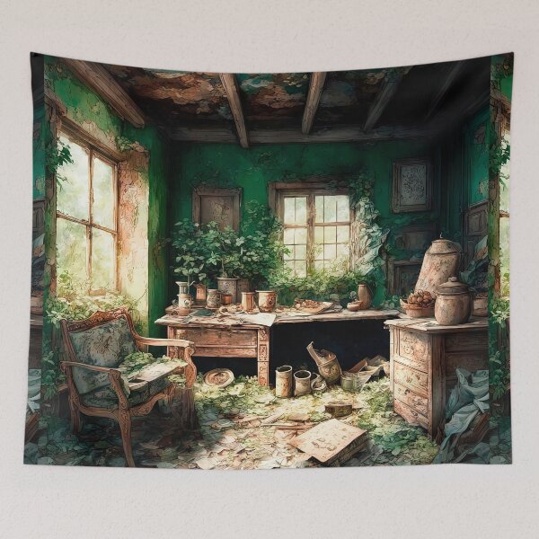 Item preview, Room In An Abandoned House designed and sold by LanaGustavsson.