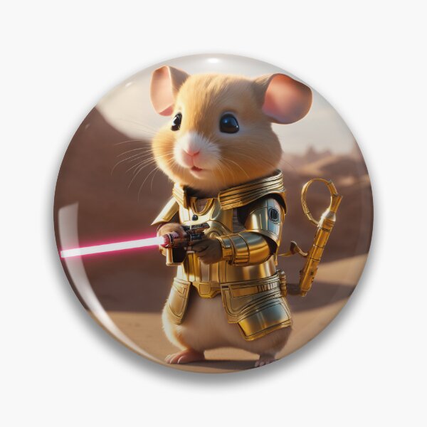Item preview, Robot hamster is training to fight. designed and sold by BotunPeony.