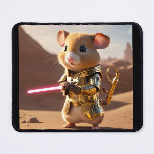 Item preview, Robot hamster is training to fight. designed and sold by BotunPeony.