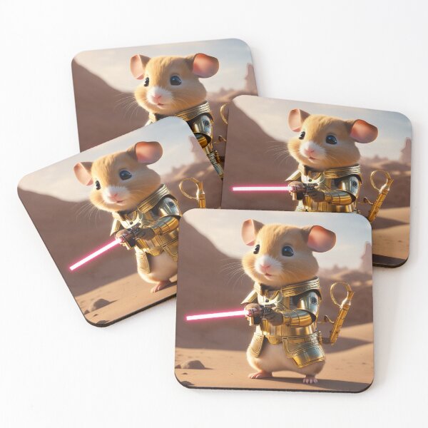 Item preview, Robot hamster is training to fight. designed and sold by BotunPeony.