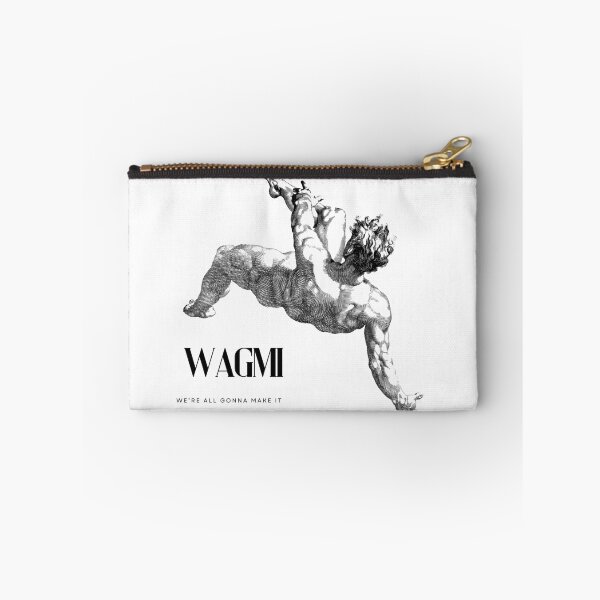 Item preview, WAGMI We're All Gonna Make It Greek God Falling designed and sold by kylmllr101684.