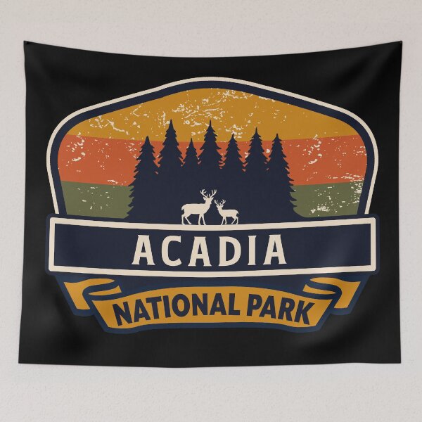 Item preview, Acadia National Park-Vintage designed and sold by Nature-spirit.
