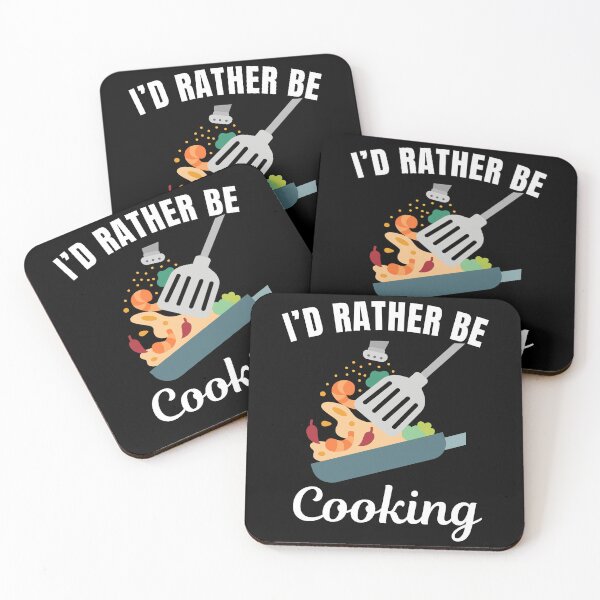 Item preview, I'd rather be cooking, cooking hobby lovers designed and sold by NBSStore.