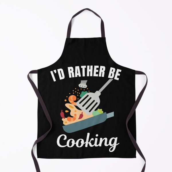 Item preview, I'd rather be cooking, cooking hobby lovers designed and sold by NBSStore.