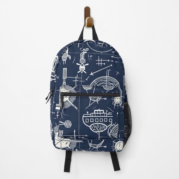 Item preview, Inventive Genius - Blueprint Minimalism Navy Edition designed and sold by kaliguy17.