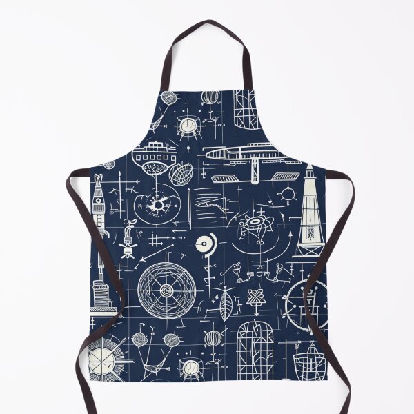 Item preview, Inventive Genius - Blueprint Minimalism Navy Edition designed and sold by kaliguy17.