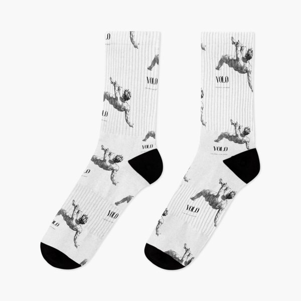 Item preview, YOLO and Greek God Falling You Only Live Once  designed and sold by kylmllr101684.