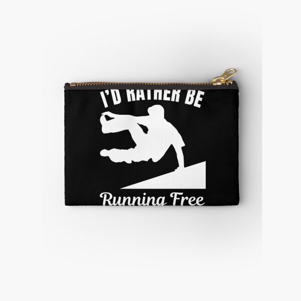 Item preview, I'd rather be running free, parkour freerunner saying designed and sold by NBSStore.