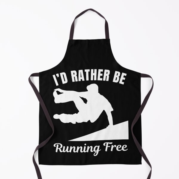 Item preview, I'd rather be running free, parkour freerunner saying designed and sold by NBSStore.
