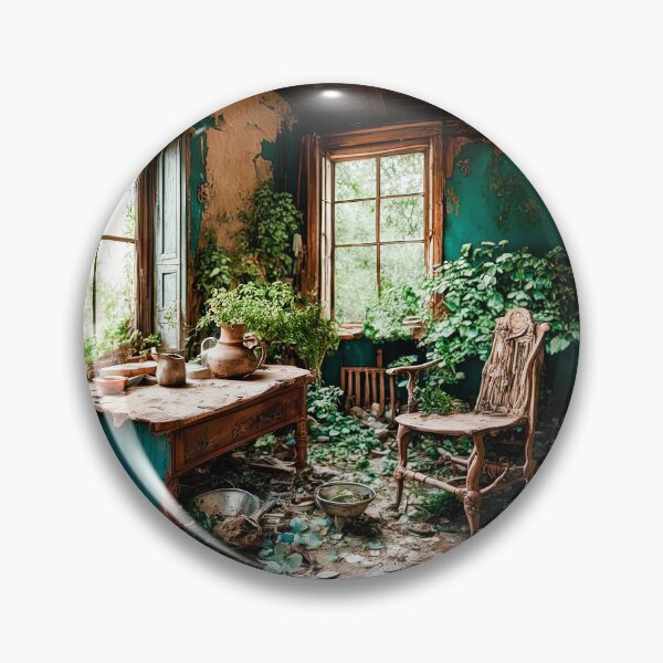 Item preview, Room In An Abandoned House designed and sold by LanaGustavsson.