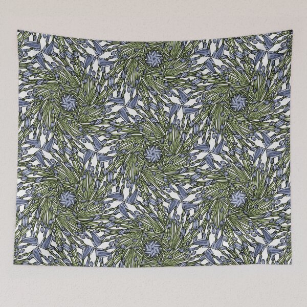 Item preview, Allium flower drawing in weave pattern designed and sold by Carachuenni.