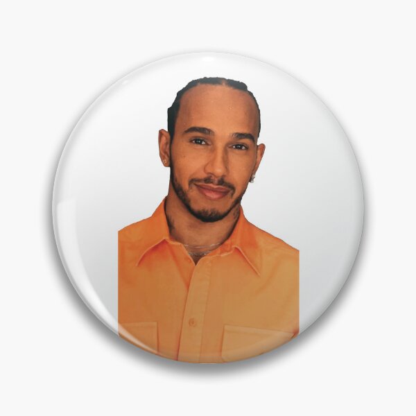 Item preview, Lewis Hamilton F1 Driver in fancy Orange clothes George F1 designed and sold by FormulaGTee1.