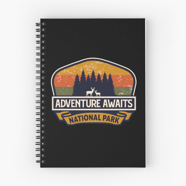 Item preview, Adventure Awaits National Park-Vintage designed and sold by Nature-spirit.