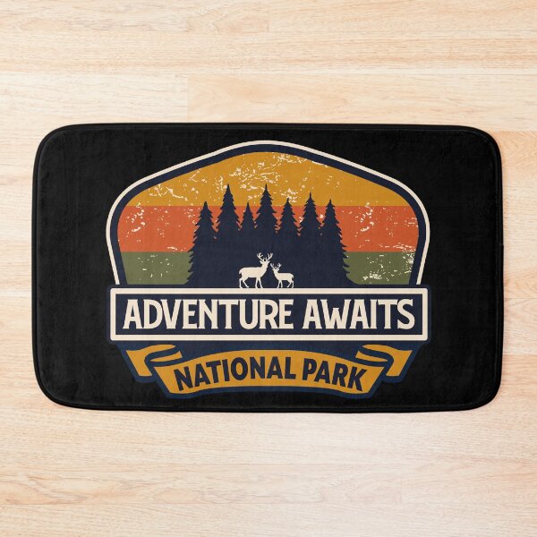 Item preview, Adventure Awaits National Park-Vintage designed and sold by Nature-spirit.