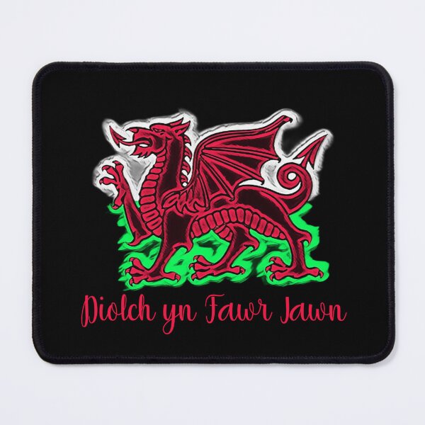 Item preview, DIOLCH WELSH DRAIG GOCH DRAGON 1 designed and sold by Marni Scofidio Desi9ns.