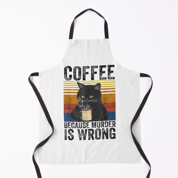Item preview, Coffee Because Murder is Wrong designed and sold by CORJIDOG-ART.