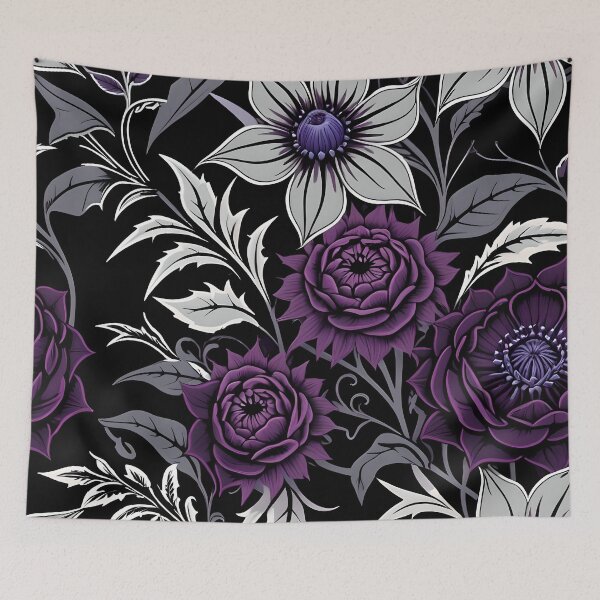Item preview, Midnight Blooms designed and sold by Cominu-Arts.