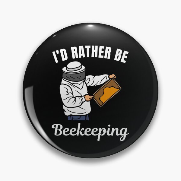 Item preview, I'd rather be beekeeping, beekeeper saying designed and sold by NBSStore.