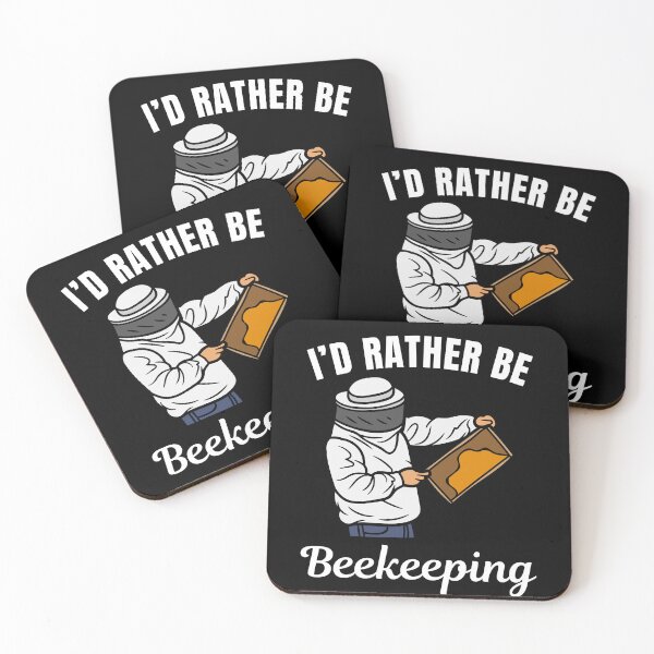 Item preview, I'd rather be beekeeping, beekeeper saying designed and sold by NBSStore.