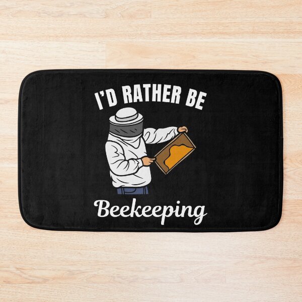 Item preview, I'd rather be beekeeping, beekeeper saying designed and sold by NBSStore.