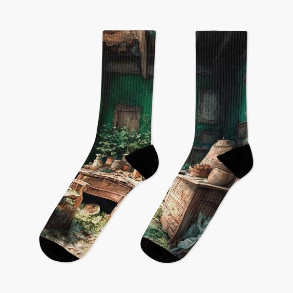 Item preview, Room In An Abandoned House designed and sold by LanaGustavsson.