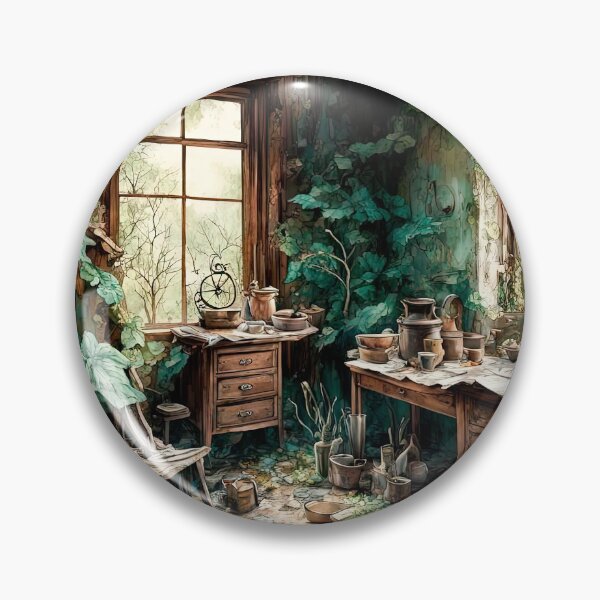 Item preview, Room In An Abandoned House designed and sold by LanaGustavsson.