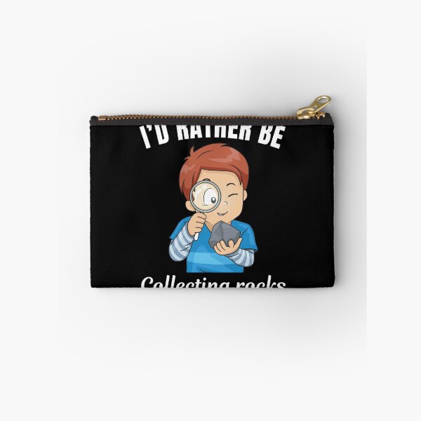 Item preview, I'd rather be collecting rocks, funny mineral collector saying designed and sold by NBSStore.