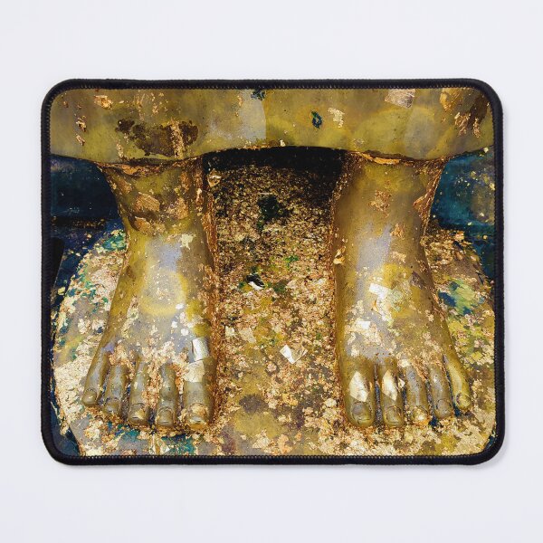 Item preview, Gold Leaf Feet at the Phra Pathom Chedi, Thailand designed and sold by JonDelorme.