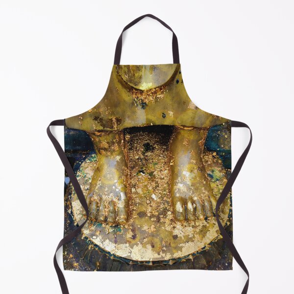 Item preview, Gold Leaf Feet at the Phra Pathom Chedi, Thailand designed and sold by JonDelorme.