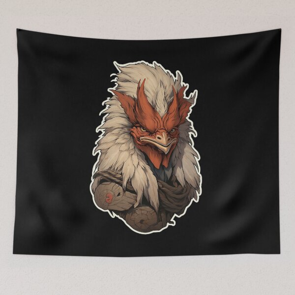 Item preview, Samurai Rooster's Vigil designed and sold by MiduImages.