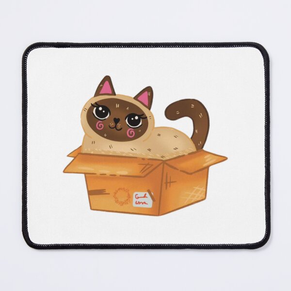 Item preview, Adorable Kitten In Box | Sticker, Mug designed and sold by NicolasGlowArt.