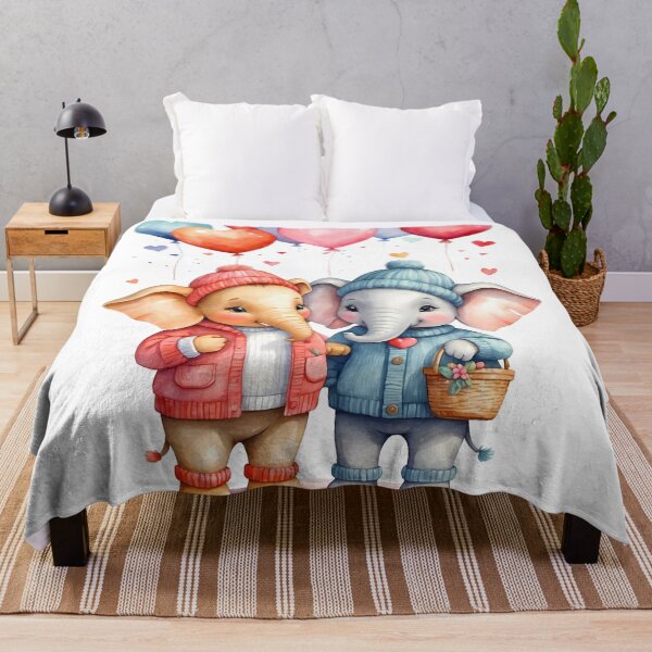 Item preview, elephant in love designed and sold by wplamkung.