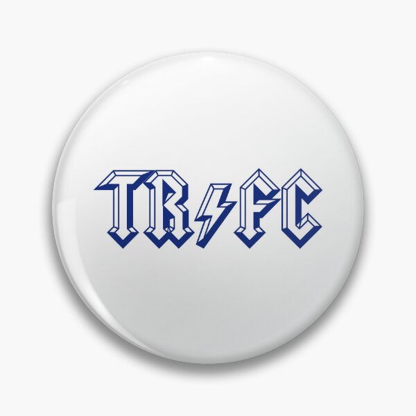 Item preview, Tranmere Rovers TRFC Dark Blue Lightning Logo designed and sold by kakarikihill.