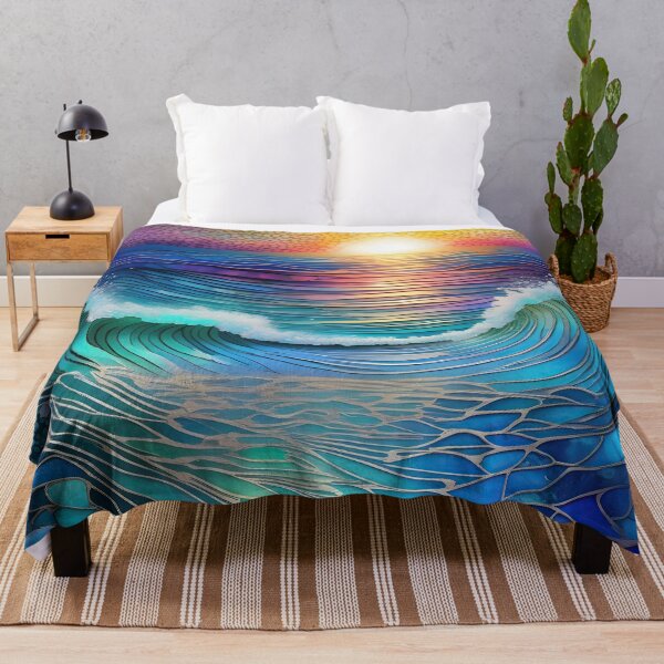Item preview, Abstract Seascape "Chroma Sea" designed and sold by Artekinium.