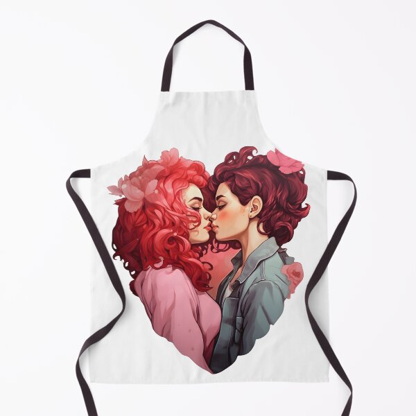 Item preview, Lesbian couple in heart designed and sold by AngelinaBezm.