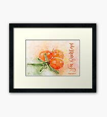 Sea Buckthorn Framed Print