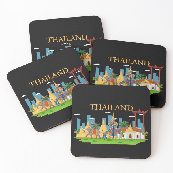 Item preview, Important tourist attractions, culture and artefacts in Bangkok, Thailand designed and sold by Isadesignart.