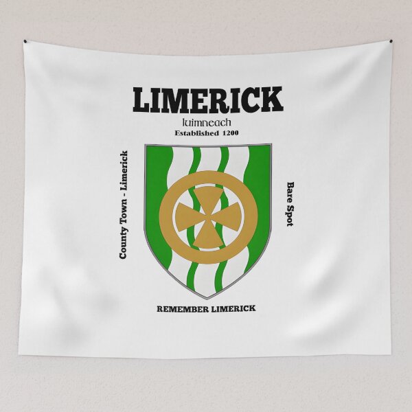 Item preview, Irish County Limerick Ireland Crest, Translation & More designed and sold by REAL IRISH GIFTS.