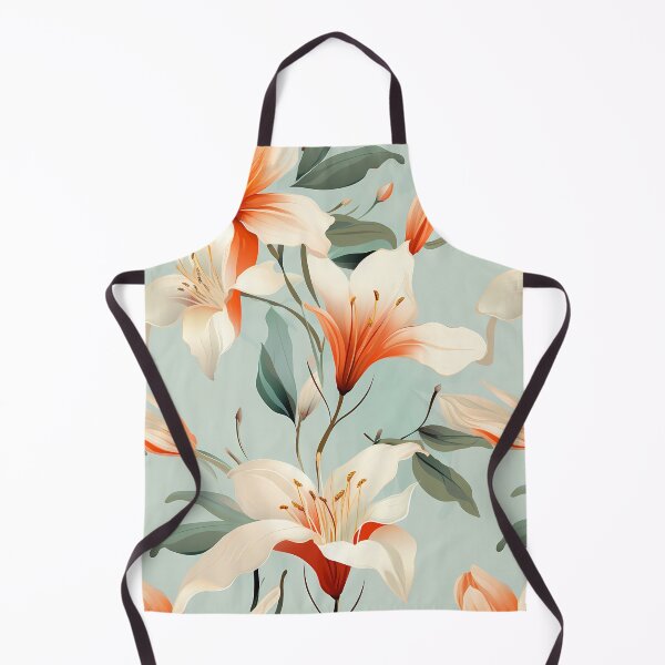 Artikelvorschau, Lilienranke im Stil der leidenschaftlichen Aquarellfarbe entworfen und verkauft von cozycrafts3.