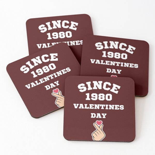 Item preview, Since 1980|Happy Valentines Day|Red Heart designed and sold by ButterflyDsgns6.
