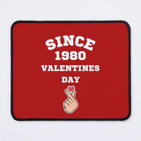 Item preview, Since 1980|Happy Valentines Day|Red Heart designed and sold by ButterflyDsgns6.
